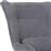 Pakketo Rimbo Πολυθρόνα Ανοιχτό Γκρι-Μαύρο 66x81x102cm 024-000037