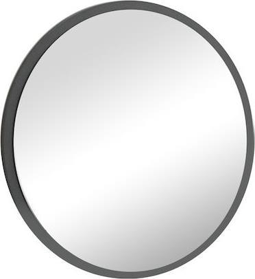 Pakketo Rodro Καθρέπτης Τοίχου με Γκρι Ξύλινο Πλαίσιο 62x62cm 176-000184