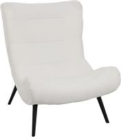 Pakketo Silla Πολυθρόνα Λευκή 97x80x100cm 110-000079