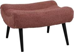 Pakketo Silla Σκαμπό Υποπόδιο Επενδυμένο με Ύφασμα Σάπιο Μήλο 68x58x40cm 110-000083