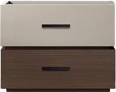 Pakketo Sonlen Κομοδίνο Ξύλινο Καφέ 60x40x44.5cm 072-000105