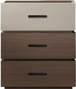 Pakketo Sonlen Κομοδίνο Ξύλινο Καφέ 60x40x66cm 072-000106