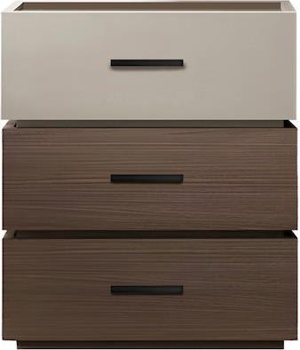 Pakketo Sonlen Κομοδίνο Ξύλινο Καφέ 60x40x66cm 072-000106