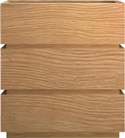 Pakketo Sonlen Κομοδίνο Ξύλινο Καφέ 60x40x66cm 072-000141