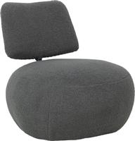 Pakketo Stonie Πολυθρόνα Ανθρακί 67x73x67cm 110-000126