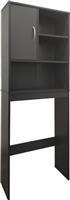 Pakketo Tazien Ντουλάπι Μπάνιου Πλυντηρίου Μ60xΒ24xΥ168.5cm Ανθρακί 383-000002