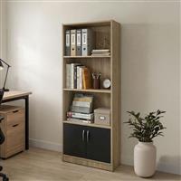 Pakketo Tekaro Βιβλιοθήκη Μπεζ 60x29x166cm 383-000113