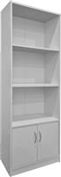 Pakketo Tekaro Βιβλιοθήκη Λευκή 60x29x166cm 383-000006