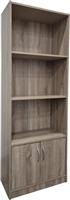 Pakketo Tekaro Βιβλιοθήκη Sonoma 60x29x166cm 383-000004