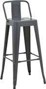 Pakketo Utopia Μεταλλικό Σκαμπό Μπαρ Εξωτερικού Χώρου Ανθρακί 42x42x97cm 270-000032