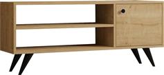 Pakketo Wison Έπιπλο Τηλεόρασης Ξύλινο Oak Μ120xΠ29xΥ50cm 120-000542