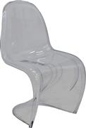 Pakketo Xyofa Καρέκλα Τραπεζαρίας Διάφανο 42x45x85cm 292-000018