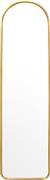 Pakketo Zelicie Καθρέπτης Τοίχου Ολόσωμος Οβάλ με Χρυσό Μεταλλικό Πλαίσιο 152x40cm 233-000027
