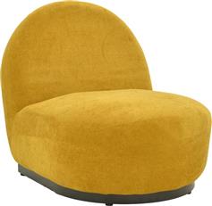 Pakketo Zenny Πολυθρόνα Κίτρινο 64x85x68cm 392-000011