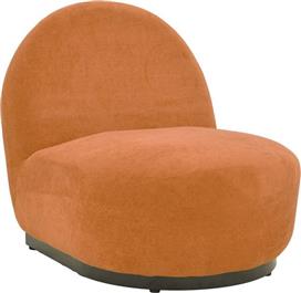 Pakketo Zenny Πολυθρόνα Περιστρεφόμενη Terracotta 64x85x68cm 392-000010