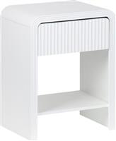 Pakketo Zeplen Κομοδίνο Ξύλινο Λευκό 40x30x53cm 260-000026