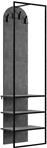 Pakoworld Archy Έπιπλο Εισόδου με Κρεμάστρα & Παπουτσοθήκη Ανθρακί 53x32x180cm 119-001191
