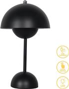 Pakoworld Creative Επιτραπέζιο Διακοσμητικό Φωτιστικό LED Μπαταρίας σε Μαύρο Χρώμα 42718997