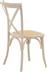 Pakoworld Dylon Καρέκλα Καφενείου Ξύλινη White Wash 48x52x89cm 263-000021