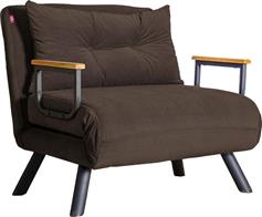Pakoworld Ethereal Πολυθρόνα Κρεβάτι σε Μαύρο Χρώμα 60x78x78cm 071-001538