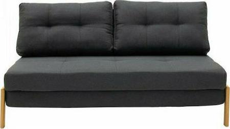 Pakoworld Fancy Διθέσιος Καναπές Κρεβάτι Ανθρακί 150x92x77cm 024-000010