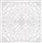 Pakoworld Fanny Διακοσμητικό Τοίχου από Ξύλο Λευκό 90.5x90.5cm 199-000474