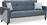 Pakoworld Isadora Τριθέσιος Καναπές Κρεβάτι με Αποθηκευτικό Χώρο Ανθρακί-Γκρι 210x75cm 213-000024