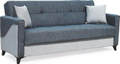 Pakoworld Isadora Τριθέσιος Καναπές Κρεβάτι με Αποθηκευτικό Χώρο Ανθρακί-Γκρι 210x75cm 213-000024