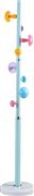 Pakoworld Καλόγερος Violetta Μεταλλικός Γαλάζιος 31x31x167cm 226-000014