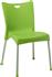 Pakoworld Καρέκλα Εξωτερικού Χώρου Πλαστική Crafted Πράσινη 50x55x83cm 253-000039