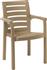 Pakoworld Καρέκλα Εξωτερικού Χώρου Πολυπροπυλενίου Fiery Καφέ 59x58x87cm 253-000026