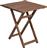 Pakoworld Ξύλινο Τραπέζι για Μικρούς Εξωτερικούς Χώρους Πτυσσόμενο Retto 60x60x71cm 237-000008