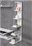 Pakoworld Mini Tars Βιβλιοθήκη Λευκό 50x22x150cm 225-000028