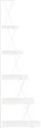Pakoworld Mini Tars Βιβλιοθήκη Λευκό 50x22x150cm 225-000028