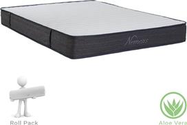 Pakoworld Nemesis 160x200cm Pocket Spring Roll Pack Διπλής Όψης Aloe Vera 20-22cm