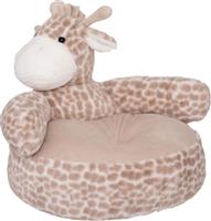 Pakoworld Παιδική Πολυθρόνα Giraffe Με Μπράτσα Καφέ 48x42x45cm 199-000480