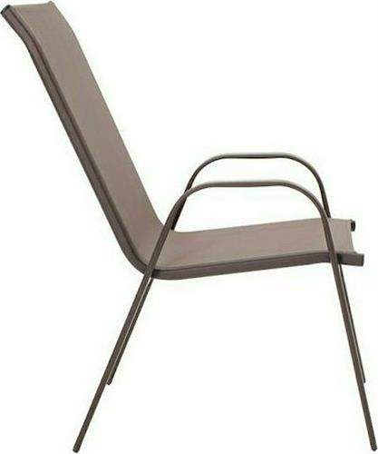 Pakoworld Πολυθρόνα Καρέκλα Εξωτερικού Χώρου Μεταλλική Καφέ 54x74x91cm 130-000011