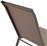 Pakoworld Πολυθρόνα Καρέκλα Εξωτερικού Χώρου Μεταλλική Καφέ 54x74x91cm 130-000011