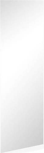 Pakoworld PWD-0111 Καθρέπτης Τοίχου Πόρτας με Λευκό Πλαστικό Πλαίσιο 94x34cm 199-000499