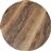 Pakoworld PWH-0004 Στρογγυλή Επιφάνεια Τραπεζιού από Μοριοσανίδα Καρυδί 60x60cm 215-000010