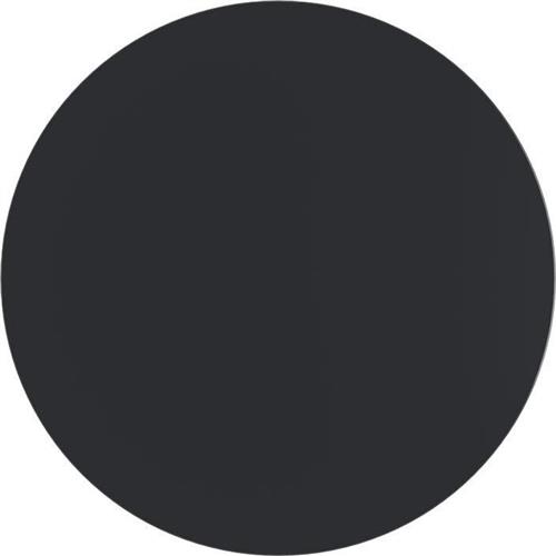 Pakoworld PWH-0007 Στρογγυλή Επιφάνεια Τραπεζιού Werzalit σε Μαύρο Χρώμα 70x70cm 215-000020
