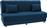 Pakoworld Romina Τριθέσιος Καναπές Κρεβάτι με Αποθηκευτικό Χώρο Μπλε 180x75cm 213-000017