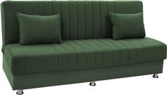 Pakoworld Romina Τριθέσιος Καναπές Κρεβάτι με Αποθηκευτικό Χώρο Πράσινος 180x75cm 213-000015