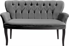 Pakoworld Samara Διθέσιος Καναπές Γκρι Antique 130x55x79cm