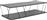 Pakoworld Tars Ορθογώνιο Τραπεζάκι Σαλονιού Ξύλινο Ανθρακί-Μαύρο Μ120xΠ50xΥ30cm 225-000024