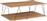 Pakoworld Tars Ορθογώνιο Τραπεζάκι Σαλονιού Ξύλινο Sonoma-Μαύρο Μ90xΠ60xΥ30.5cm 225-000038