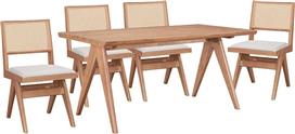 Pakoworld Τραπεζαρία Winslow 5τμχ 160x85cm 247-000011