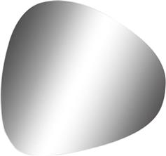 Pakoworld Wiley Καθρέπτης Μπάνιου από Μοριοσανίδα 105x85cm Λευκός 214-000005