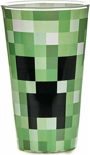Paladone Minecraft Creeper Ποτήρι από Γυαλί Πράσινο 450ml PP6729MCF