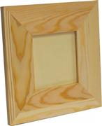 Papercraft Κορνίζα Ξύλινη 17x17cm με Μπεζ Πλαίσιο 24158